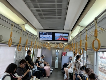 六甲道駅から灘駅の乗車記録(乗りつぶし)写真
