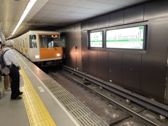 本町駅から堺筋本町駅:鉄道乗車記録の写真
