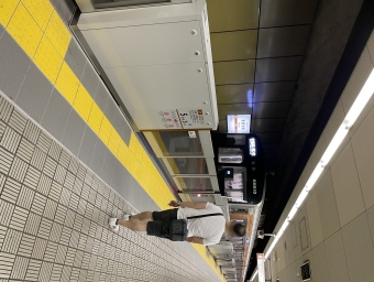 堺筋本町駅から恵美須町駅の乗車記録(乗りつぶし)写真