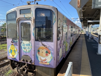 西若松駅から会津田島駅の乗車記録(乗りつぶし)写真