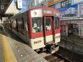 河内山本駅から布施駅の乗車記録(乗りつぶし)写真