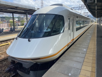 名張駅から近鉄名古屋駅の乗車記録(乗りつぶし)写真