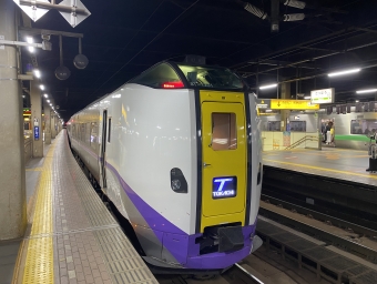 札幌駅から新得駅の乗車記録(乗りつぶし)写真