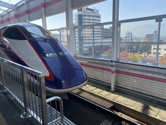 福島駅から赤湯駅の乗車記録(乗りつぶし)写真