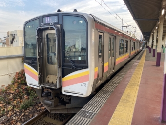 東三条駅から吉田駅の乗車記録(乗りつぶし)写真