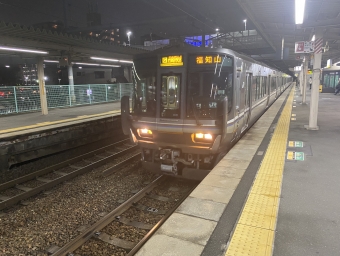 伊丹駅から福知山駅:鉄道乗車記録の写真