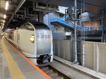 渋谷駅から成田空港駅の乗車記録(乗りつぶし)写真