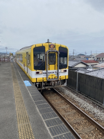 立田駅から後免町駅の乗車記録(乗りつぶし)写真