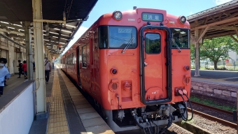 城崎温泉駅から姫路駅の乗車記録(乗りつぶし)写真