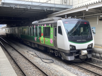 長野駅から松本駅の乗車記録(乗りつぶし)写真