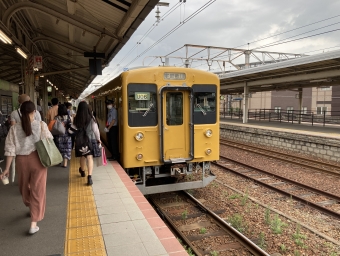 下関駅から櫛ケ浜駅の乗車記録(乗りつぶし)写真