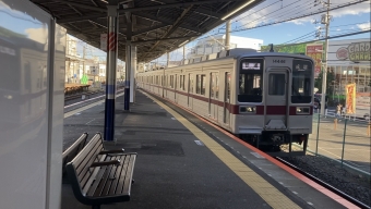 上板橋駅から成増駅の乗車記録(乗りつぶし)写真