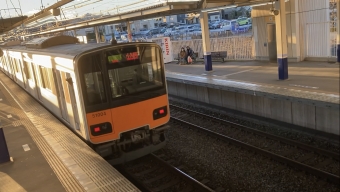 川越駅からつきのわ駅の乗車記録(乗りつぶし)写真