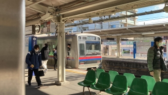 日暮里駅から京成佐倉駅の乗車記録(乗りつぶし)写真