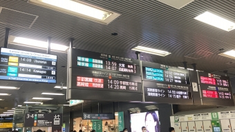 新宿駅から武蔵小杉駅:鉄道乗車記録の写真