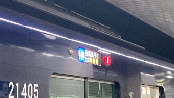 田園調布駅から大手町駅の乗車記録(乗りつぶし)写真