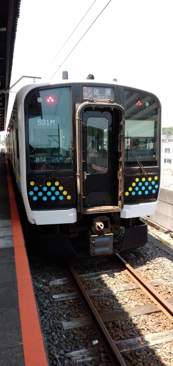 鹿島神宮駅から香取駅の乗車記録(乗りつぶし)写真