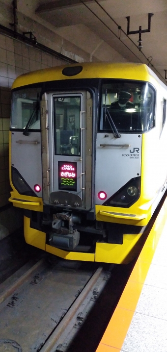 東京駅から五井駅の乗車記録(乗りつぶし)写真