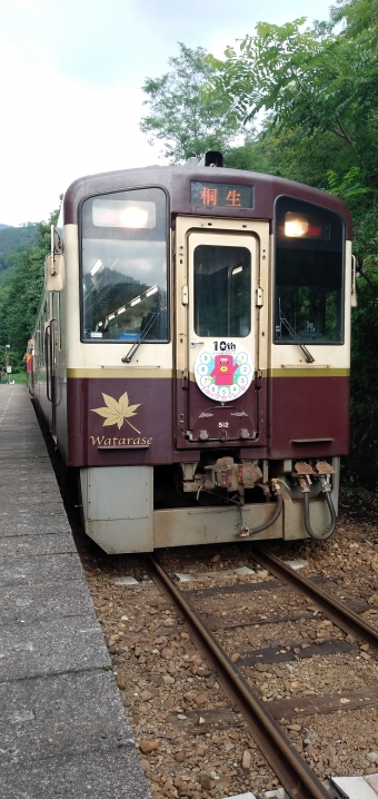 間藤駅から桐生駅:鉄道乗車記録の写真