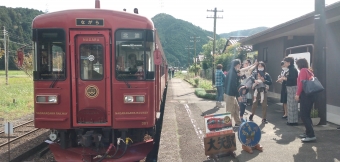 美濃太田駅から北濃駅の乗車記録(乗りつぶし)写真