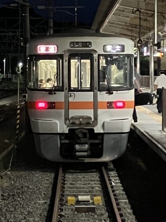 甲府駅から甲斐住吉駅の乗車記録(乗りつぶし)写真