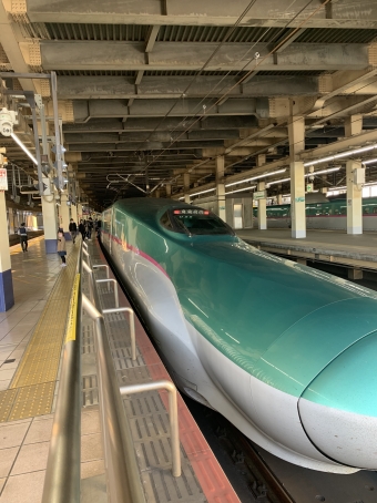 東京駅から大宮駅の乗車記録(乗りつぶし)写真