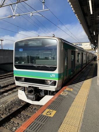柏駅から成田駅の乗車記録(乗りつぶし)写真