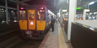 松江駅から鳥取駅の乗車記録(乗りつぶし)写真