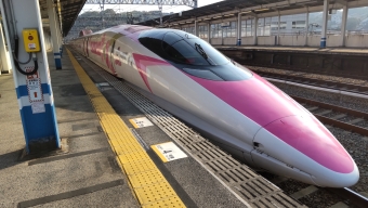 広島駅から岡山駅の乗車記録(乗りつぶし)写真