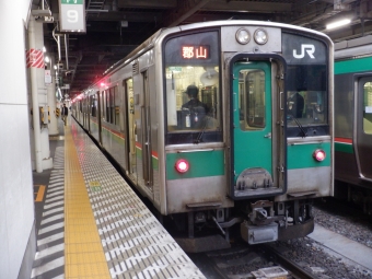 仙台駅から宇都宮駅の乗車記録(乗りつぶし)写真