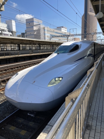 新横浜駅から浜松駅の乗車記録(乗りつぶし)写真