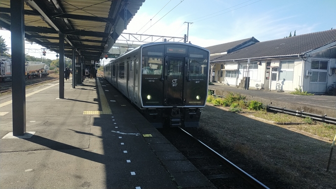 鉄道乗車記録の写真:列車・車両の様子(未乗車)(1)        「新田原航空祭の日でした。」