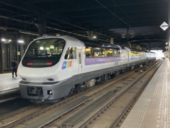 札幌駅から長万部駅の乗車記録(乗りつぶし)写真