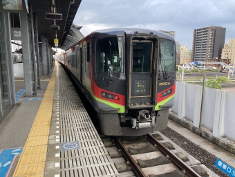 高知駅から土佐山田駅の乗車記録(乗りつぶし)写真