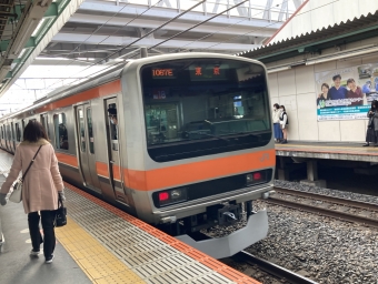 南浦和駅から新三郷駅の乗車記録(乗りつぶし)写真