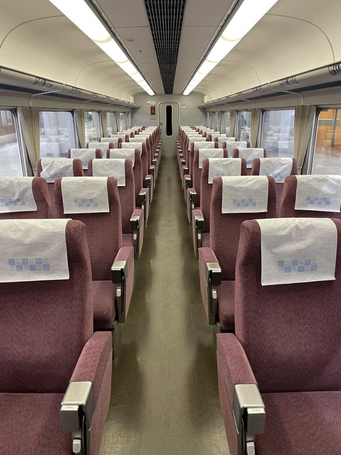鉄道乗車記録の写真:車内設備、様子(4)        「大変座り心地の良いサニーカーの座席です。自宅に欲しいくらいの素晴らしい座り心地です。」