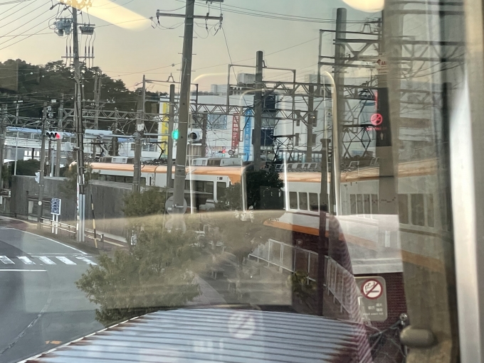 鉄道乗車記録の写真:車窓・風景(5)        「志摩線はカーブの連続ですが、難なくクリアする12401Fです。さすが、走り慣れているだけあり、安定の走行を楽しませてくれます。」