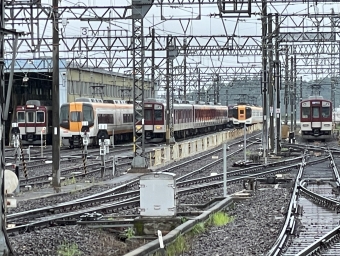 名張駅から大阪難波駅の乗車記録(乗りつぶし)写真
