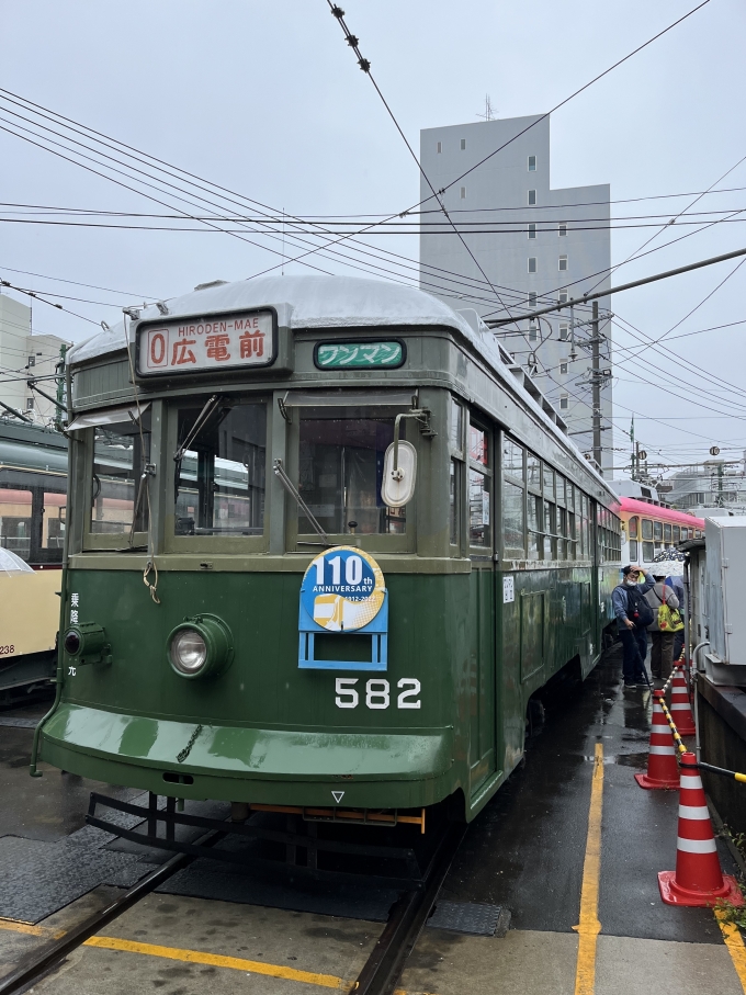 鉄道乗車記録の写真:列車・車両の様子(未乗車)(3)        「元神戸市電車両。」
