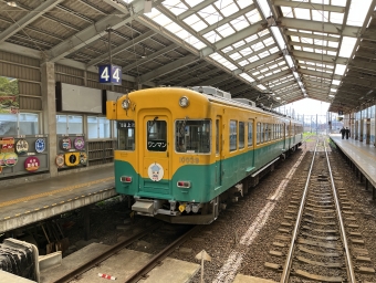 電鉄富山駅から東新庄駅の乗車記録(乗りつぶし)写真