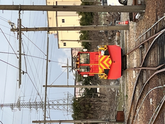 鉄道乗車記録の写真:列車・車両の様子(未乗車)(16)        「ラッセル車両❓」