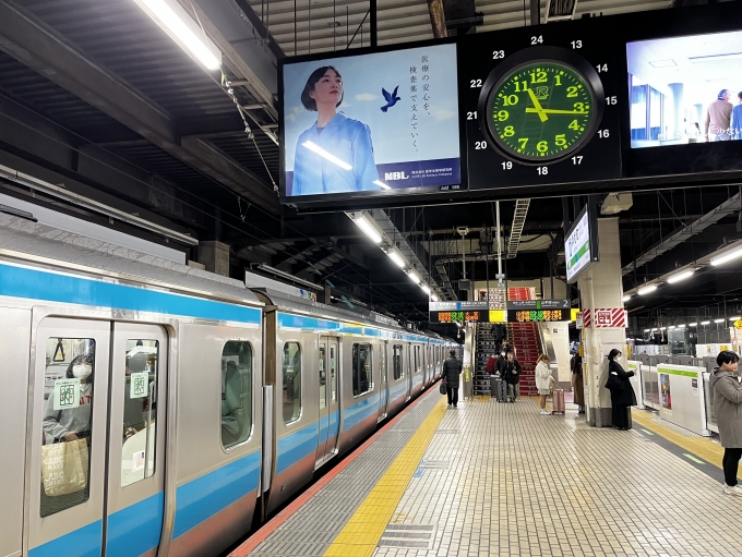 鉄道乗車記録の写真:乗車した列車(外観)(17)        「京浜東北線で浜松町駅へ。」