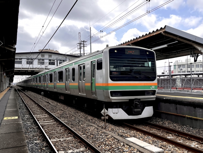 鉄道乗車記録の写真:列車・車両の様子(未乗車)(1)          「式は滞りなく終了し、帰阪します。」