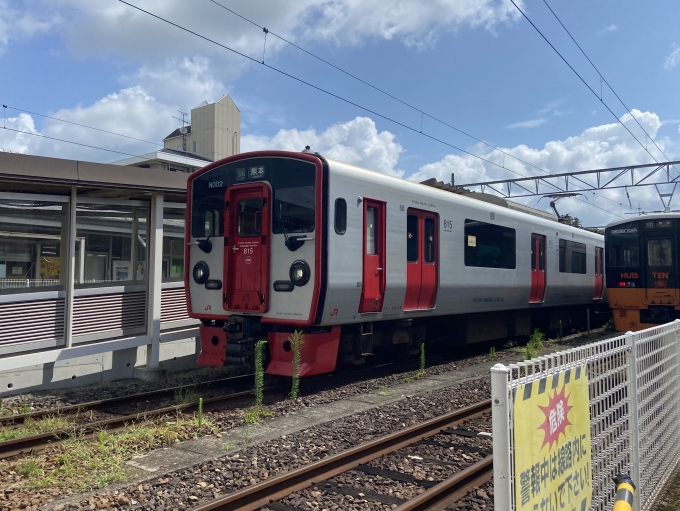 鉄道乗車記録の写真:乗車した列車(外観)(1)          「815系
」