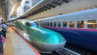 東京駅から新函館北斗駅の乗車記録(乗りつぶし)写真