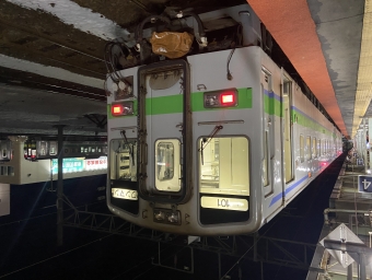 東室蘭駅から苫小牧駅:鉄道乗車記録の写真