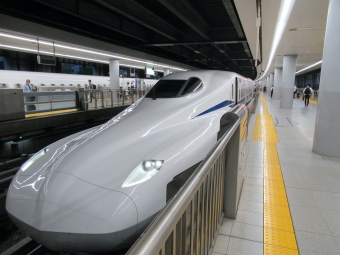 名古屋駅から品川駅の乗車記録(乗りつぶし)写真