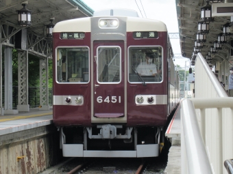 嵐山駅から桂駅:鉄道乗車記録の写真