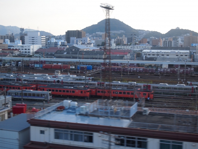鉄道乗車記録の写真:車窓・風景(2)     「広島駅東付近」