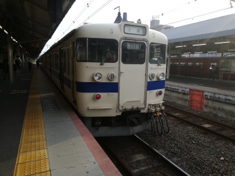 下関駅から小倉駅の乗車記録(乗りつぶし)写真